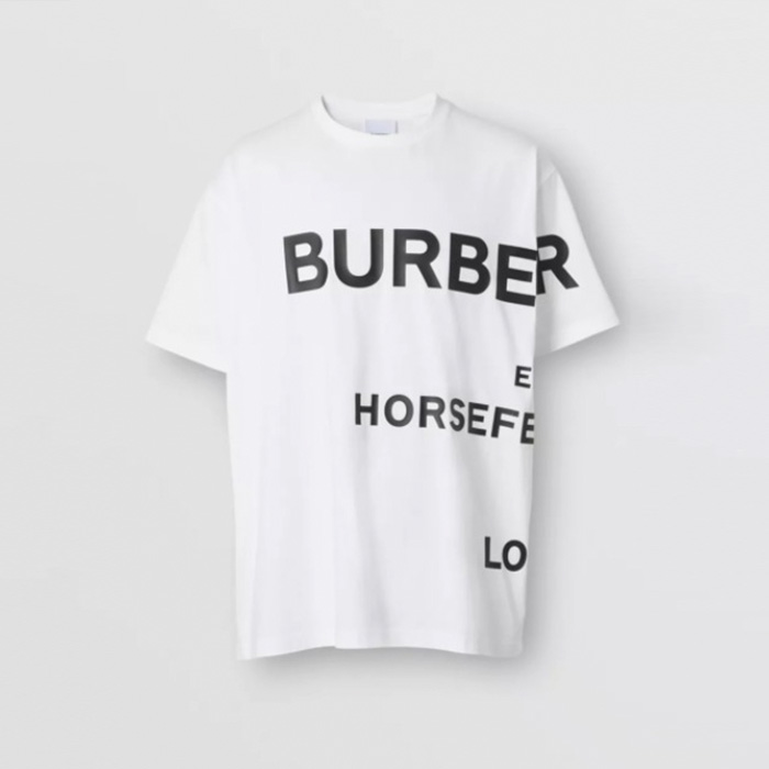 送料0円 BURBERRY バーバリー Horseferry Print Cotton Tee 21SS