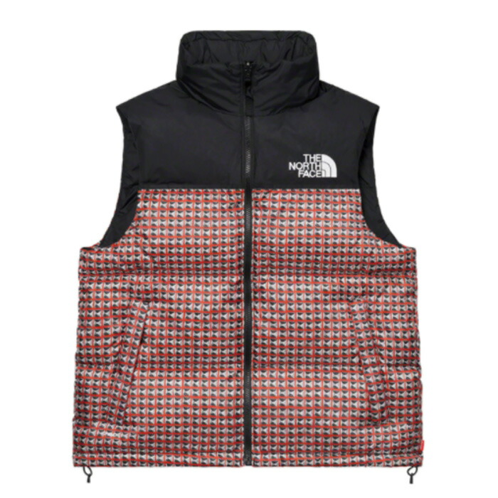 楽天市場 Supreme 21ss Week5 The North Face Studded Nuptse Vest シュプリーム ノースフェイス スタッツ ヌプシ ベスト レッド ブラック M L 大阪 アメ村 オンライン 通販 101ss21j7 マッシモ オフィシャルストア