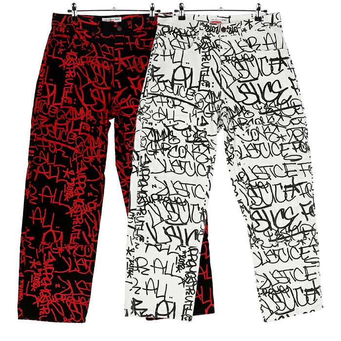楽天市場 Supreme シュプリーム パンツ メンズ レッド ホワイト 大阪 アメ村 オンライン 802fw18p7 マッシモ オフィシャルストア