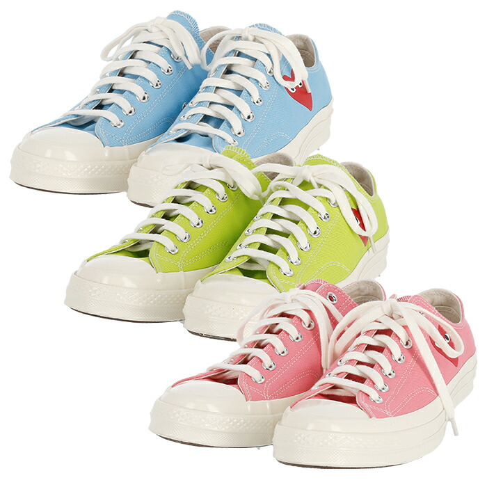 楽天市場 Comme Des Garcons コムデギャルソン スニーカー メンズ ブルー グリーン ピンク 大阪 アメ村 オンライン 通販 Azk マッシモ オフィシャルストア