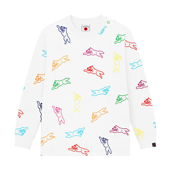 楽天市場】ICECREAM アイスクリーム 長袖Tシャツ ロンT RUNNING DOG L