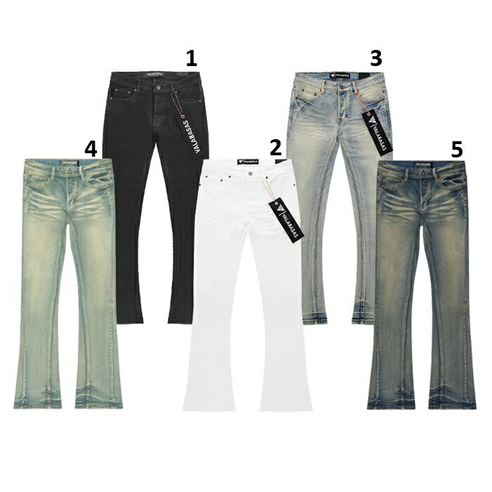 楽天市場】VALABASAS ヴァラバサス フレアデニムパンツ 28,30,32inch