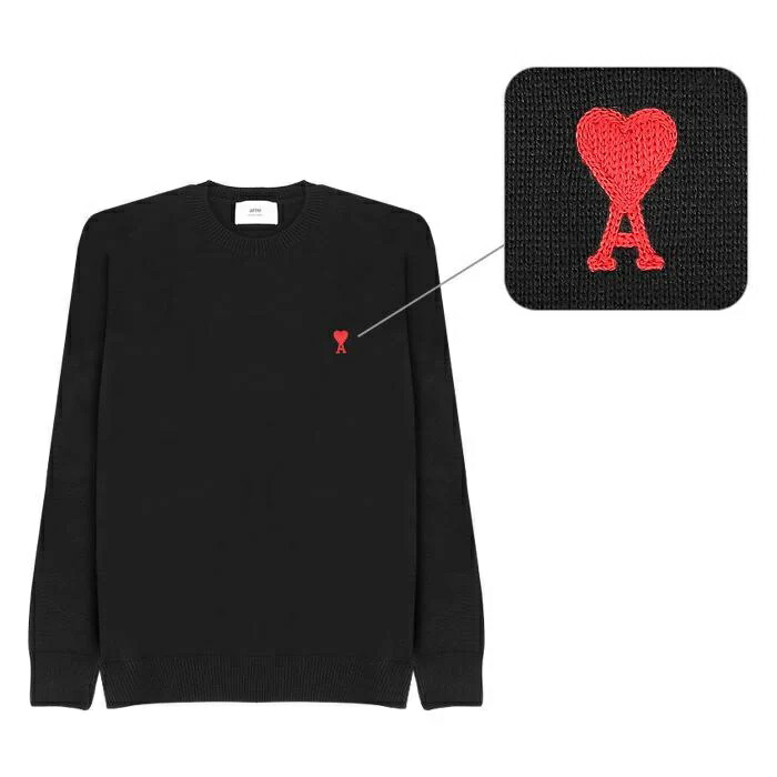 【中古】 AMI PARISアミドゥクール セーター 長袖 クルーネック 厚手 楽天市場】【中古】 AMI PARIS アミパリス アミドゥクール セーター