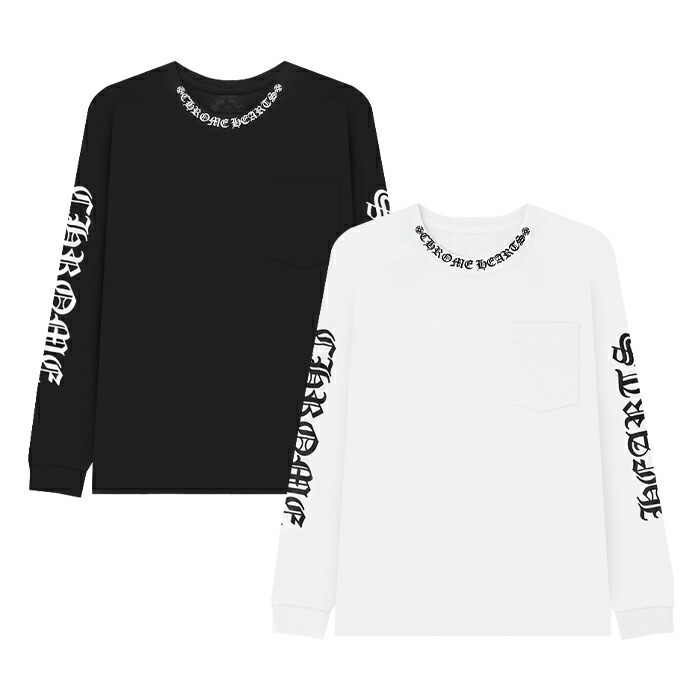 楽天市場】CHROME HEARTS LONG SLEEVE T-SHIRT LOGO クロム