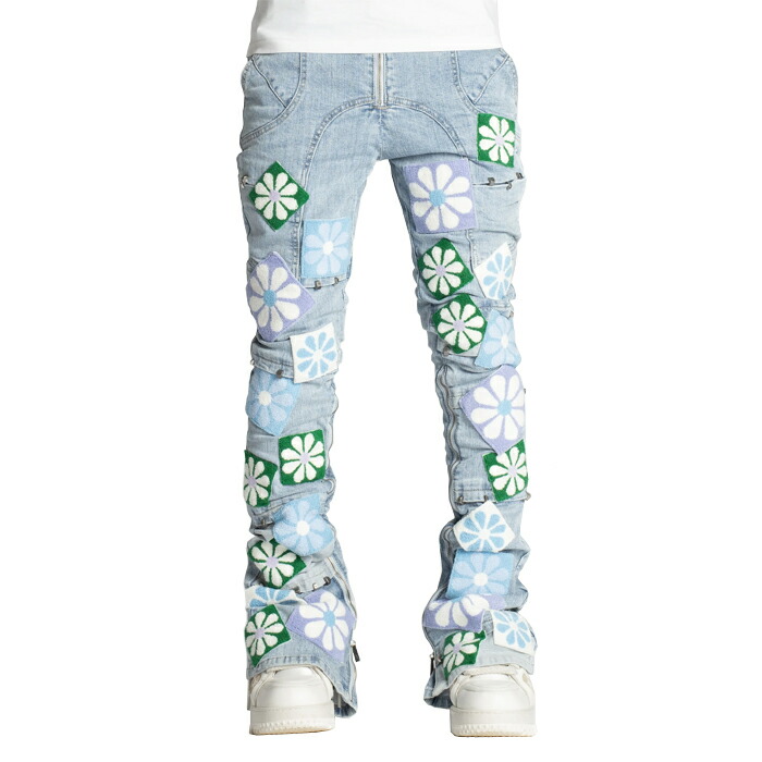 W28 GUAPI AQUA BLUE FLOWERS DENIM グアピ 楽天市場】GUAPI AQUA BLUE FLOWERS DENIM グアピ アクアブルー