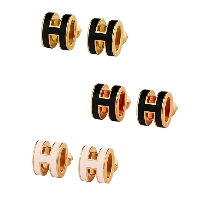 楽天市場】HERMES エルメス ピアス Amulettes Equestre Earrings