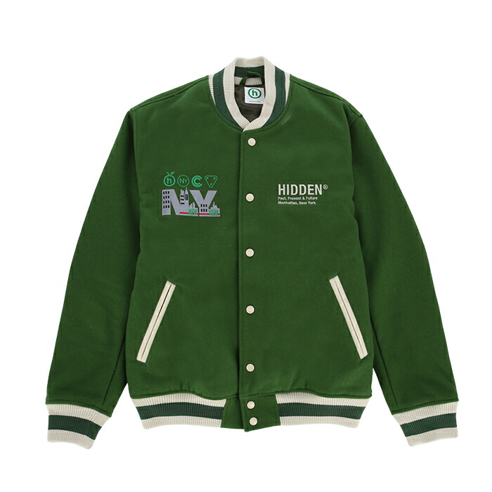 楽天市場】Hidden NY TOKYO VARSITY JACKET ヒドゥン ニューヨーク