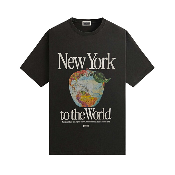 【KITH NYC】Butterfly Vintage Tシャツ 国内発送 KITH Butterfly ヴィンテージ Tシャツ 半袖 2色 送料込み (KITH