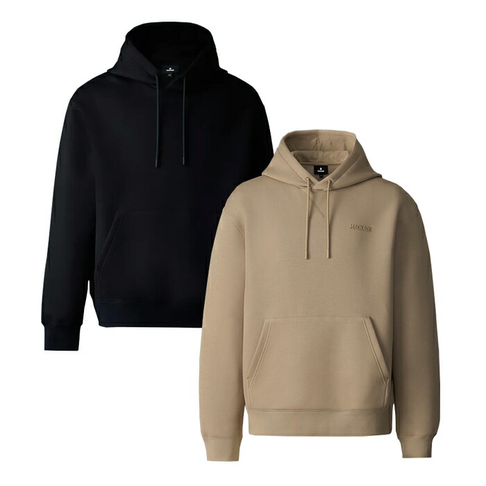 【最短即日発送】 MACKAGE KRYSTIAN マッカージュ KRYSTIAN フーディー 長袖 パーカー メンズ ブラック キャメル M L XL XXL サイズ オンライン|マッシモ オフィシャルストア