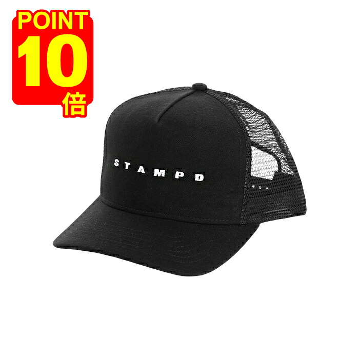 STAMPD LAロゴ キャップ STAMPD（スタンプド）の「【STAMPD】LA 001 TRUCKER HAT
