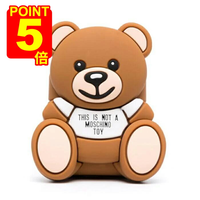 残り１【新品】MOSCHINO モスキーノ テディ Airpodsケース くま 楽天市場】MOSCHINO モスキーノ 7780 8301 イヤホンケース