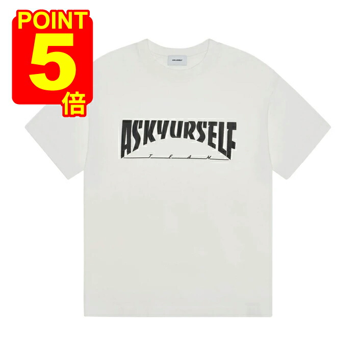 楽天市場】ASKYURSELF アスクユアセルフ 半袖 Tシャツ CROSS