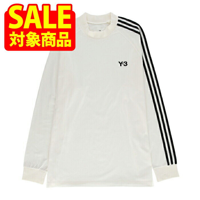 美品　adidas×ヨウジヤマモトY-3ワイスリーガーゼラウンドカットソーシャツ Y-3 ロンT ワイスリー 長袖Tシャツ トップス メンズ レディース