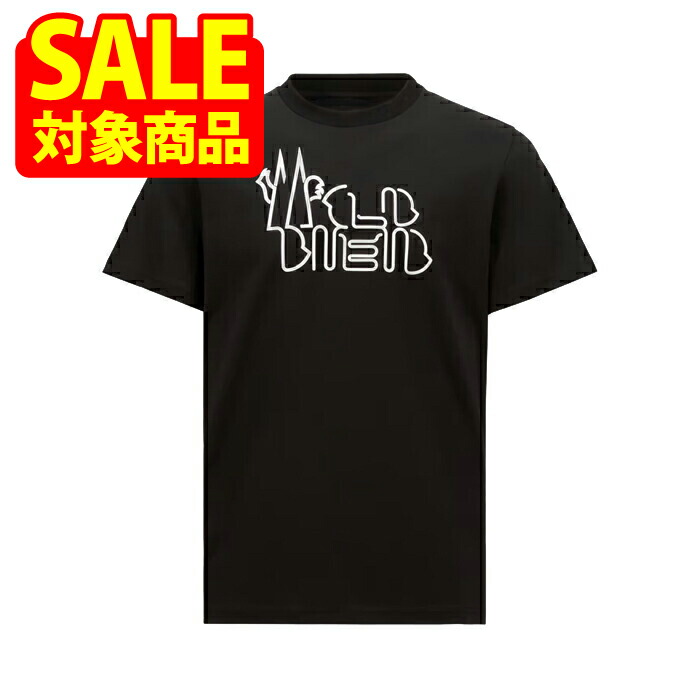 MONCLER ロケットデザイン Tシャツ 黒 MONCLER ロケットデザイン Tシャツ 黒 MONCLER（モンクレール）T