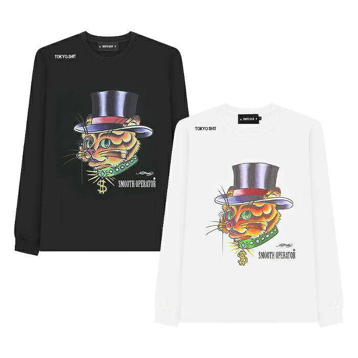【最短即日発送】 TOKYO SHIT LONG SLEEVE T-SHIRT トウキョウシット ロング スリーブ Tシャツ メンズ 長袖 カットソー ホワイト ブラック S M L XL ラージ サイズ ストリート トーキョーシット オンライン｜マッシモ オフィシャルストア