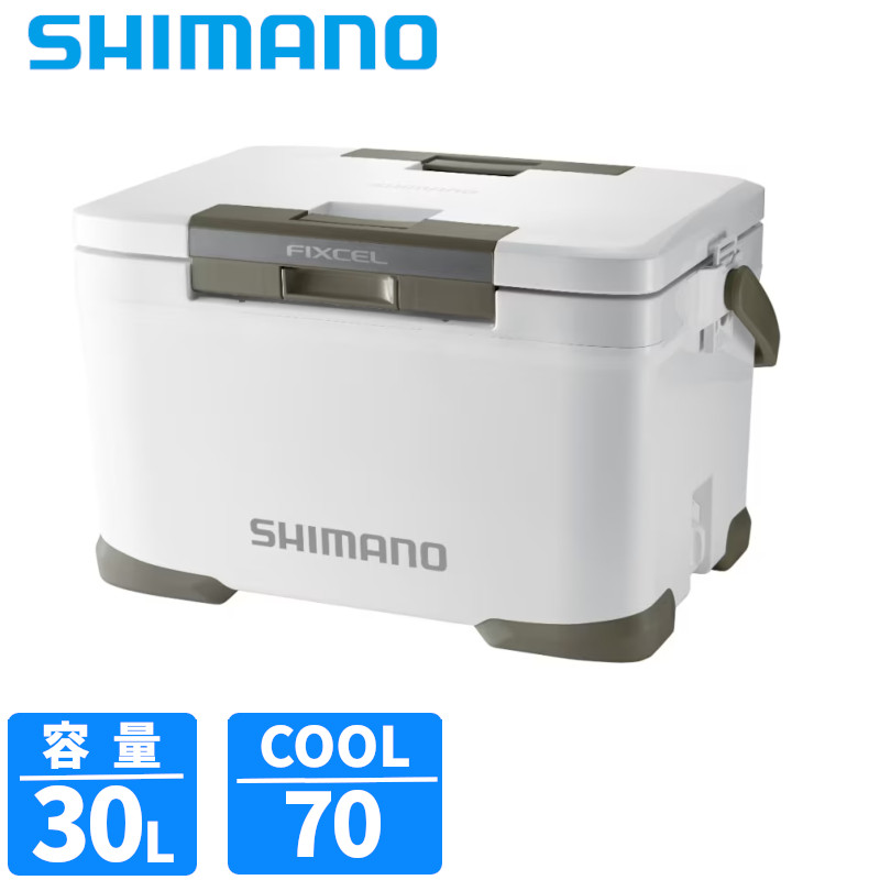 シマノ クーラーボックス フィクセル LT 30L Wカーキ NF-730Z クーラーボックス【同梱不可】