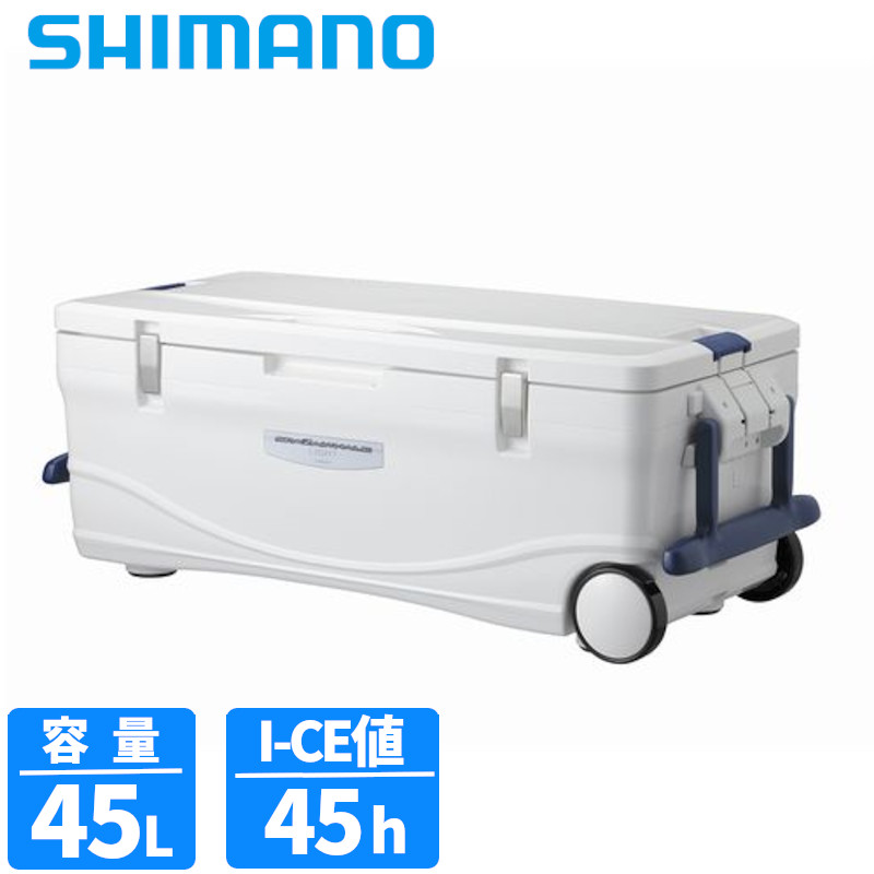 シマノ 冷房装置ボックス席 スペーザ ホエール 点火装置 450 45L LC-045L ピュアホワイト 冷房装置ボックス席【大型商いもの】【同梱不可】
