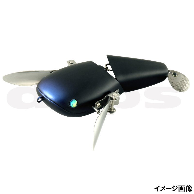 【現品限り】 デプス ルアー NZ クローラーJr. #02ジェットブラック