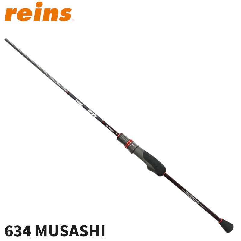 【現品極限点】 アジングロッド レインズ ZEIGO 634 MUSASHI 24年模範例 アジングロッド【同梱不可】