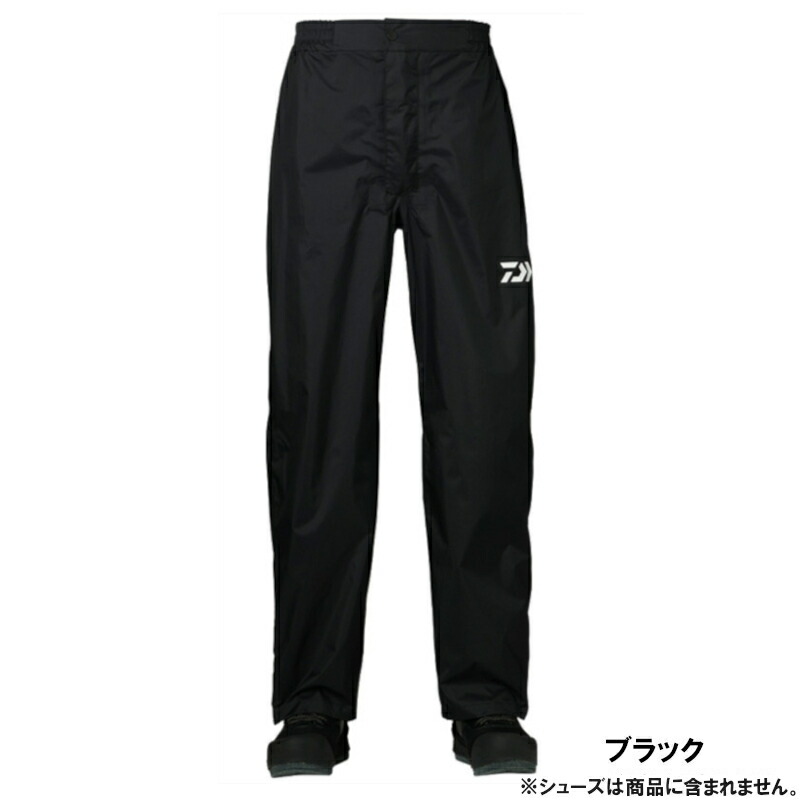 【現品限り】 ダイワ ウェア DR-2222P レインマックス ストレッチ レインパンツ 2XL ブラック
