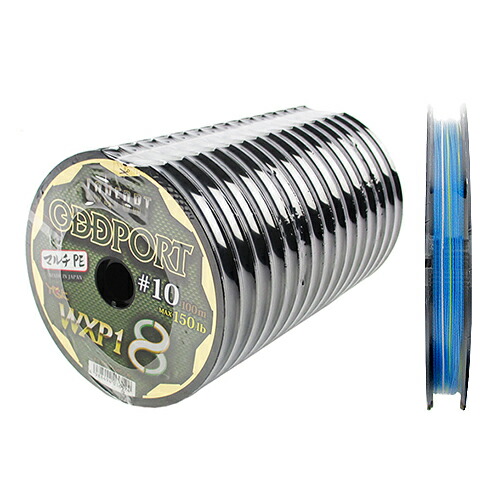 よつあみ エックスブレイド オッズポート WXP1 8 100m 10号(連結)