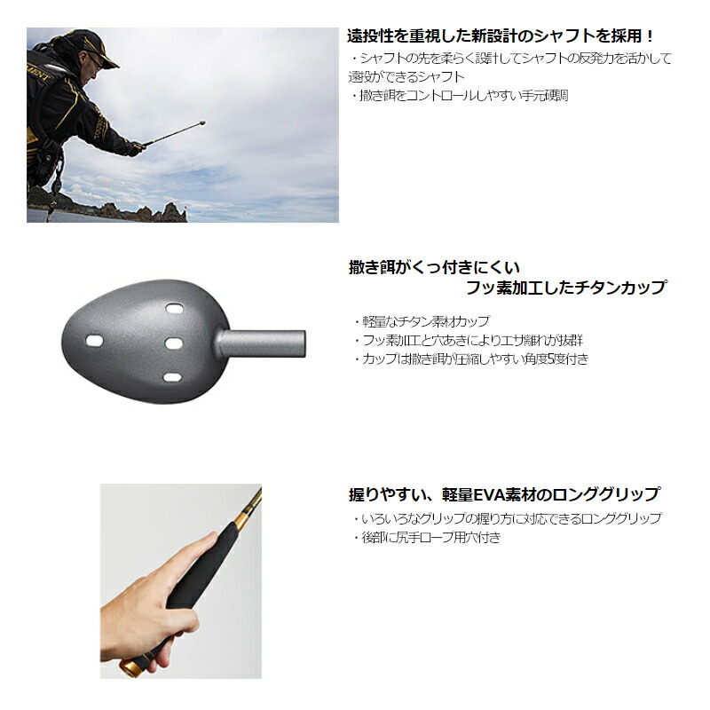 ダイワ トーナメント その他 トーナメント フィッシング ロングキャスター2 40 750 釣具のマスタック