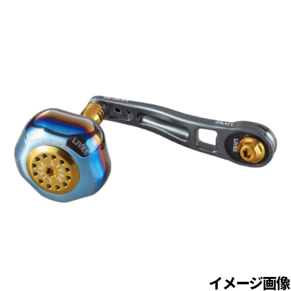 リブレ リールパーツ LB 80-85 シマノM7(シマノ~200番) 左巻 ガンメタ/ゴールド LB88-M7L メガテック