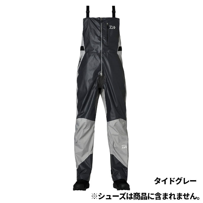 【現品境界線】 ダイワ 御召しもの DR-2623P ストラムビブパンツ XL タイドグレー