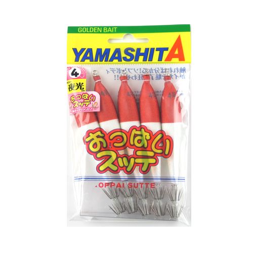 楽天市場】【釣り】YAMASHITA おっぱいスッテ 布巻 3-T2(2P) 3号