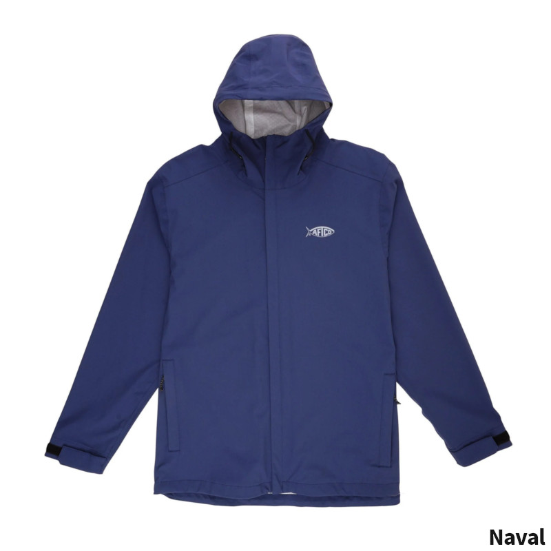 ウェア AFTCO(アフコ) Men’s Transformer Packable Fishing Jacket MJ34 L(USサイズ-M) Naval