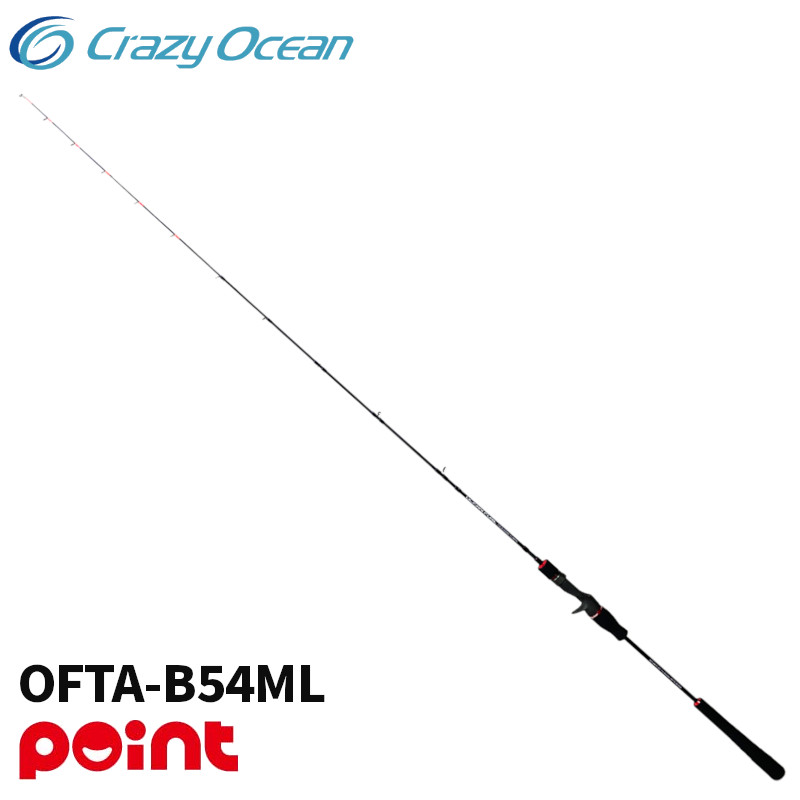 クレイジーオーシャン タイラバロッド オーシャンフレイル タイラバ OFTA-B54ML【同梱不可】｜釣具のマスタック