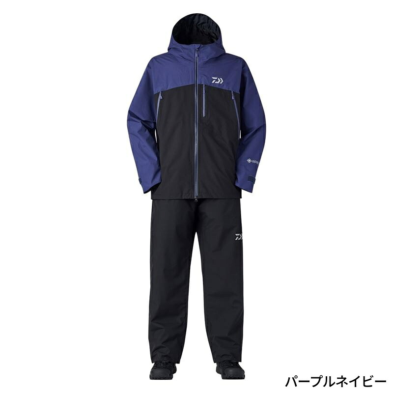 ダイワ 御召しもの DR-1925 ゴアテックス バーサタイルレインスーツ 2XL パープルネイビー