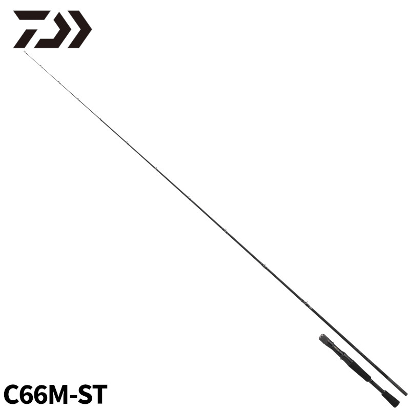 ダイワ バスロッド 25 ブラックレーベル C66M-ST【大型商品】※単品注文限定、別商品との同梱不可。ご注文時は自動キャンセル対応。｜釣具のマスタック