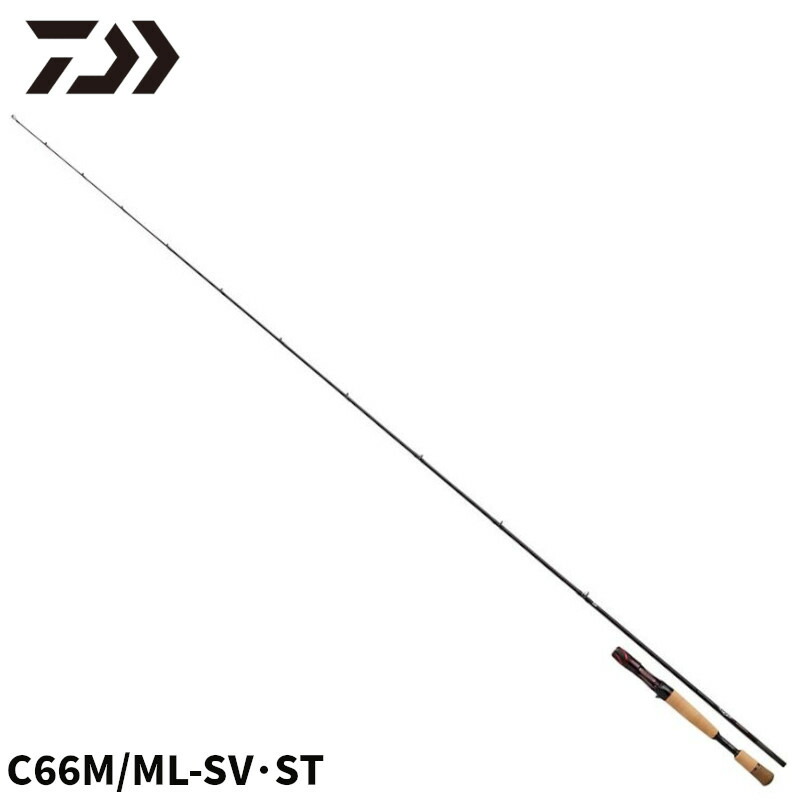 ダイワ バスロッド 21 スティーズ (ベイトキャスティングモデル) SC C66M/ML-SV・ST (2024年追加モデル)【大型商品】※単品注文限定、別商品との同梱不可。ご注文時は自動キャンセル対応。|釣具のマスタック
