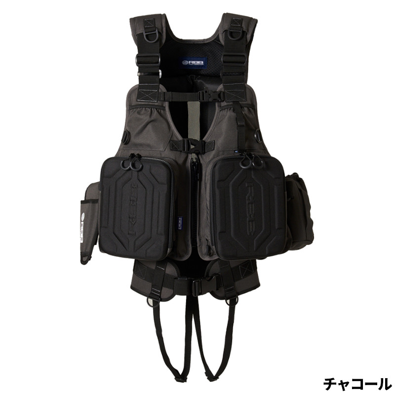 RBB フィッシングベスト ウェーディングベスト黒 RBB ウェーディングベスト24LIMITED - RIVALLEY FISHING