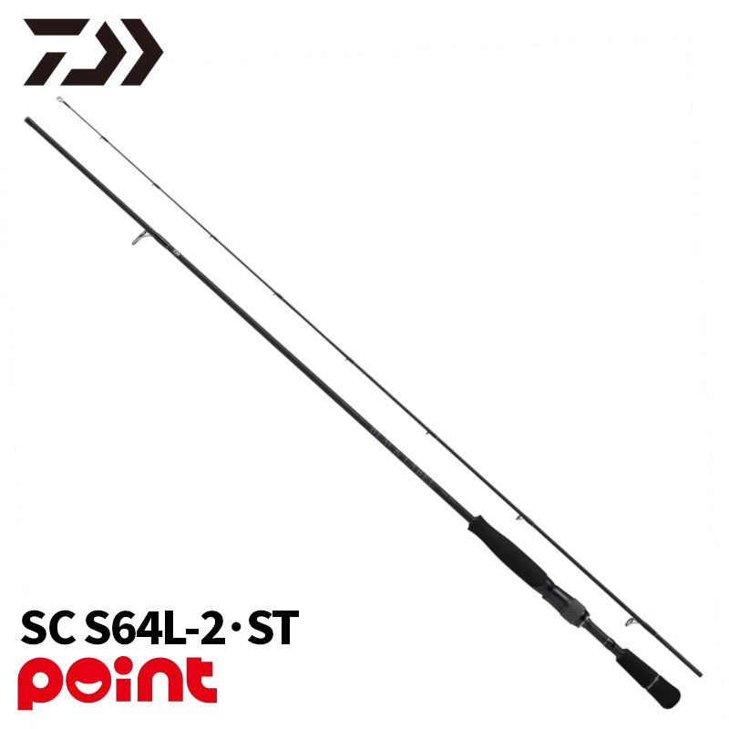 ダイワ バスロッド 25 ブラックレーベル SC S64L-2・ST (2026年追加モデル)【同梱不可】|釣具のマスタック