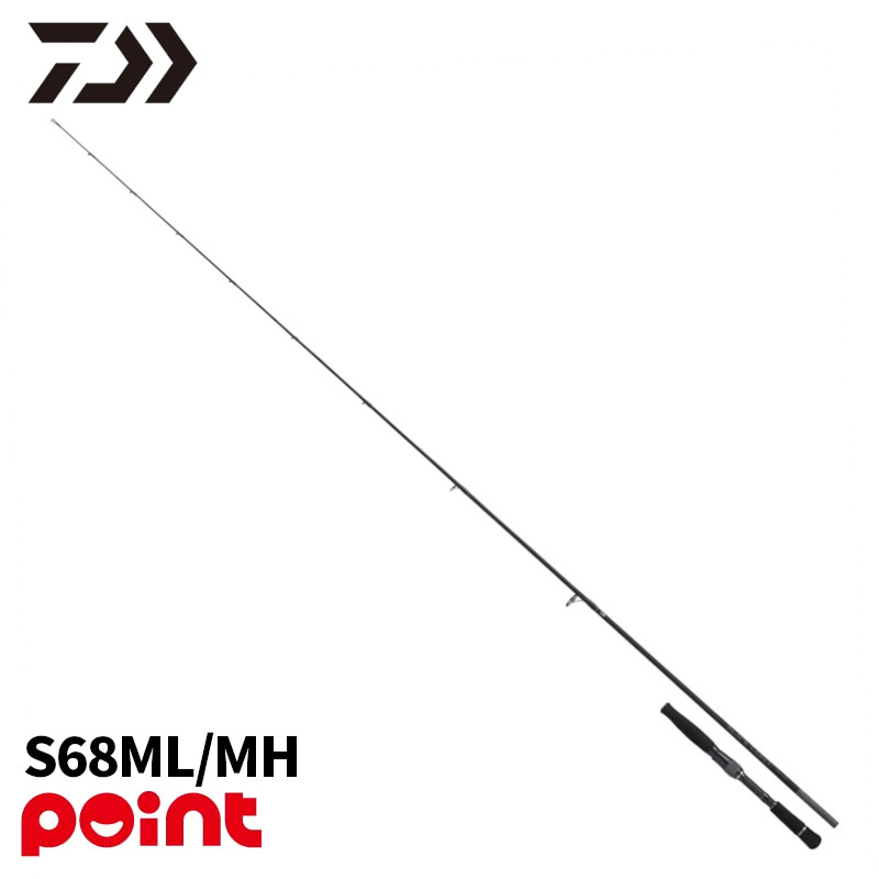 ダイワ バスロッド 25 ブラックレーベル S68ML/MH (2026年追加モデル)【大型商品】※単品注文限定、別商品との同梱不可。ご注文時は自動キャンセル対応。|釣具のマスタック