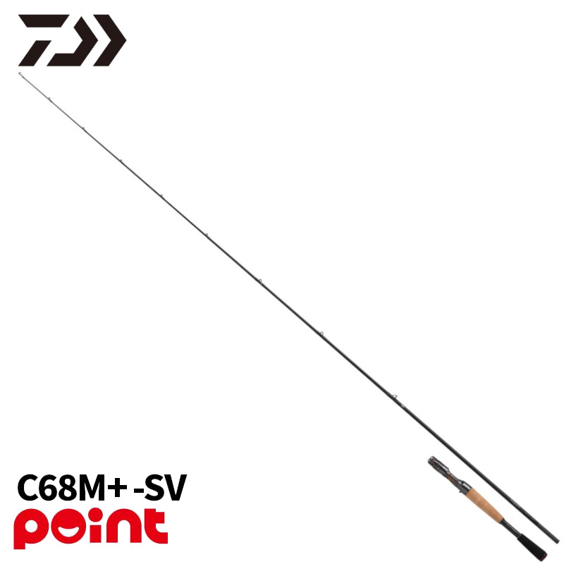 ダイワ バスロッド 26 スティーズ (ベイトキャスティングモデル) C68M+ -SV【大型商品】※単品注文限定、別商品との同梱不可。ご注文時は自動キャンセル対応。