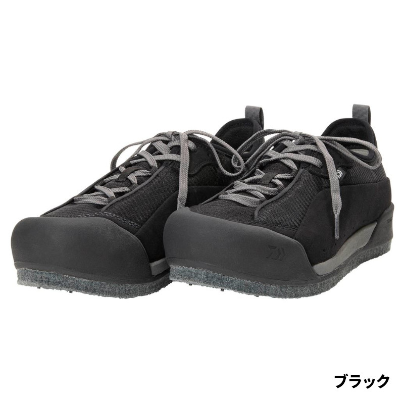 ダイワ フットウェア TGロックショアシューズ ローカット TGスパイクフェルト DS-1600TG 26.0cm ブラック