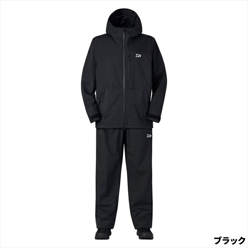 ダイワ 御召しもの DR-3625 レインマックス レインスーツ M 黒いこと
