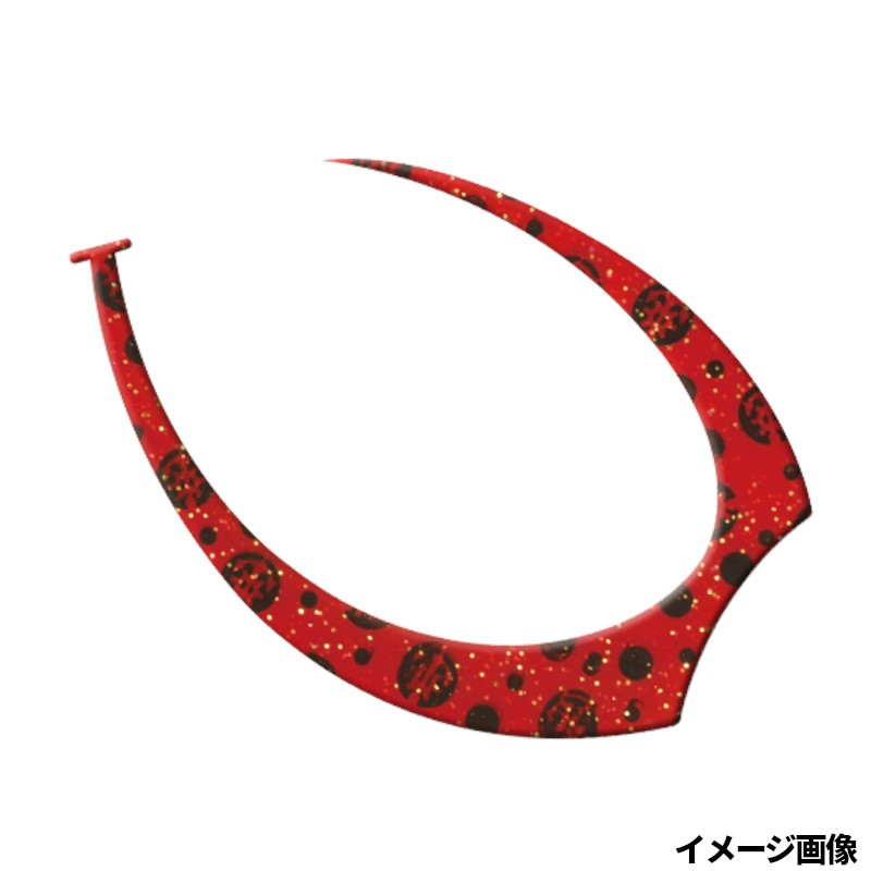 海神 シリコンネクタイ ビッグWGヘラクレス WGレッドドット ゴールド【ゆうパケット】画像