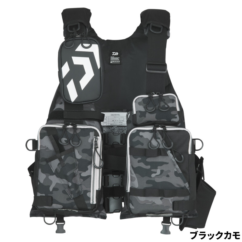 [値下げ]ダイワ DF-6421 フローティングジャケット BK色落ほぼ無 4550133465574.jpg