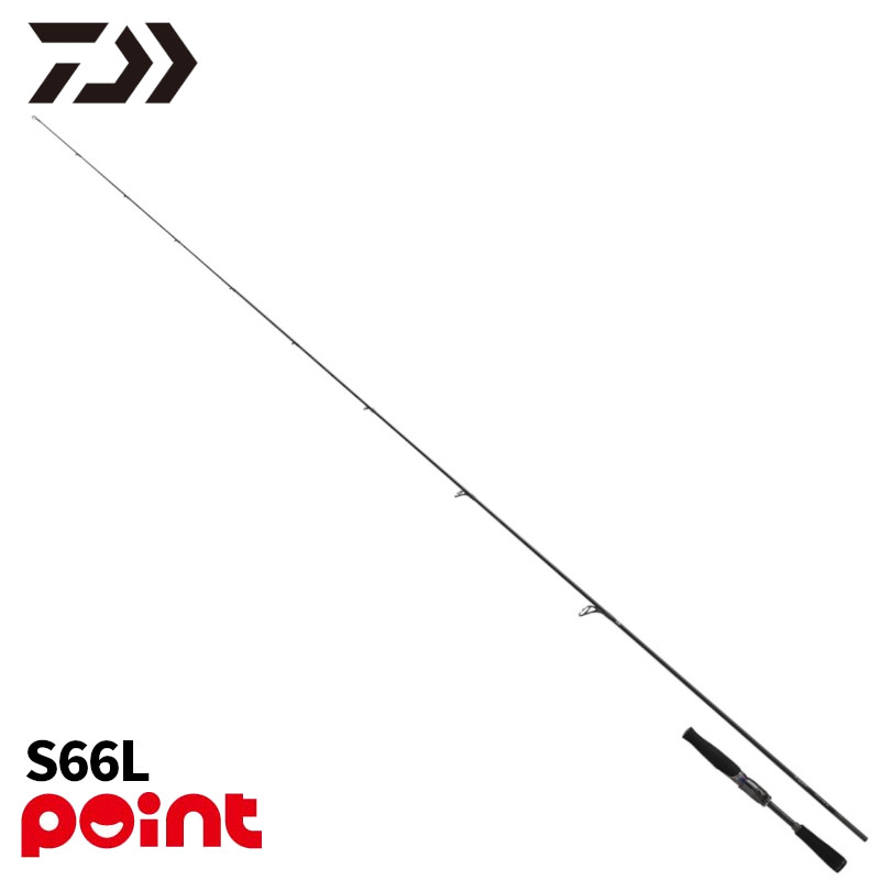 ダイワ バスロッド 26 スティーズ (スピニングモデル) S66L【大型商品】※単品注文限定、別商品との同梱不可。ご注文時は自動キャンセル対応。｜釣具のマスタック