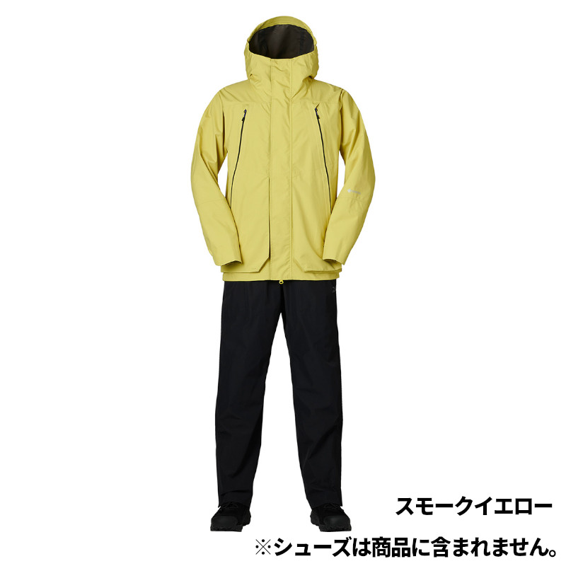 【現品限り】 ダイワ ウェア DR-1623 ゴアテックス パックライト プラス レインスーツ L スモークイエロー