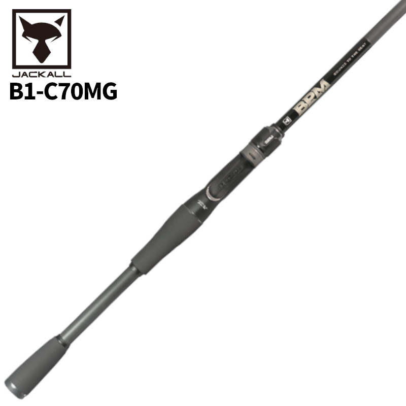 【アウトレット】 ジャッカル バスロッド BPM 1PC B1-C70MG バスロッド【大型商品】※単品注文限定、別商品との同梱不可。ご注文時は自動キャンセル対応。|釣具のマスタック
