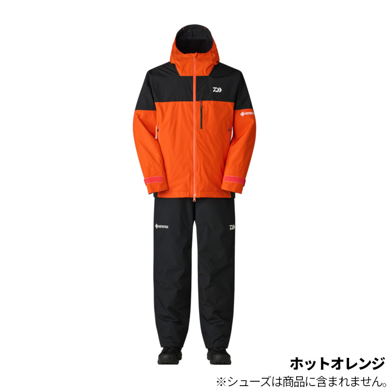 ダイワ 防寒御召しもの DW-1925 ゴアテックス バーサタイルウィンタースーツ L 熱っぽいオレンジ色