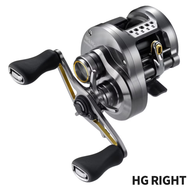 【現品限り】 シマノ ベイトリール カルカッタコンクエスト BFS HG RIGHT(右) 23年モデル ベイトリール