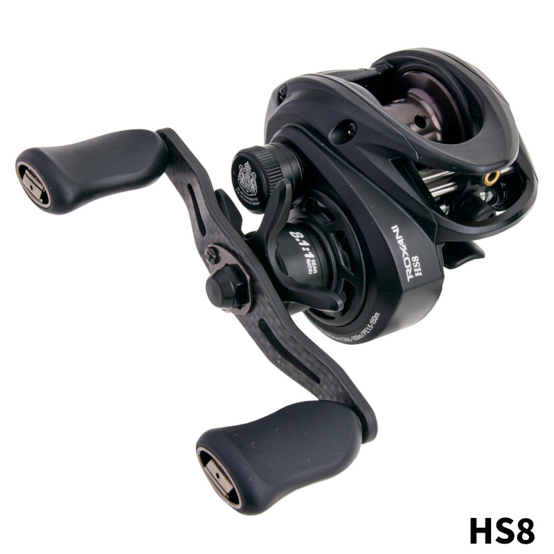 【現品限り】 アブガルシア ベイトリール Roxani BC(ロキサーニ ビーシー) HS8 右ハンドル 24年モデル ベイトリール｜釣具のマスタック