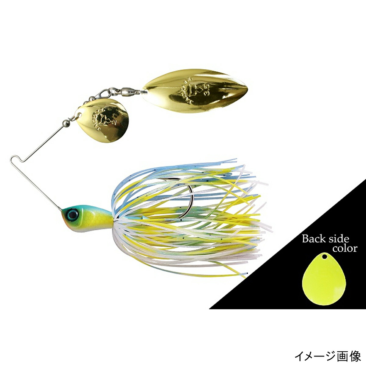 JACKALL ERUPTION スピナーベイト 10個セット 名作ワイヤーベイト【Super ERUPTION Jr.】 - FRESH WATER バス