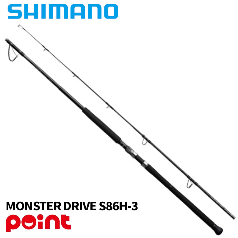シマノ キャスティングロッド 26 オシアプラッガー BG MONSTER DRIVE S86H-3【同梱不可】 46,992円
